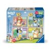 Ravensburger - Puzzle Bluey 4 buc in cutie 2 3 4 5 piese - RVSPC04105