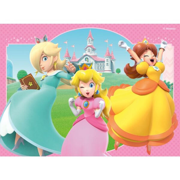 Ravensburger - Puzzle Super Mario 4 buc in cutie 12 16 20 24 piese - RVSPC04107