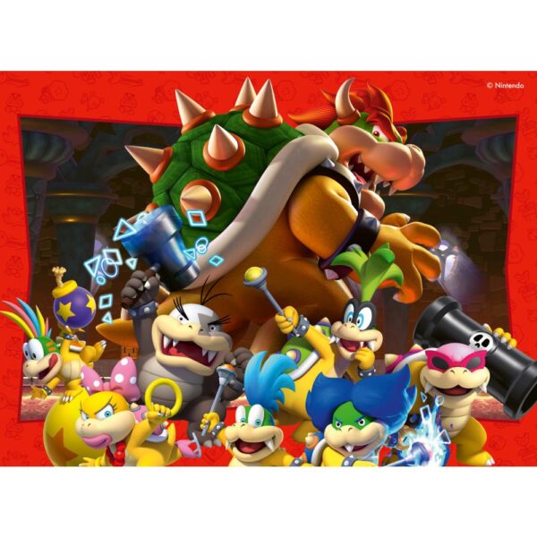 Ravensburger - Puzzle Super Mario 4 buc in cutie 12 16 20 24 piese - RVSPC04107