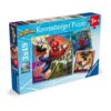 Ravensburger - Puzzle Marvel Spiderman 3x49 piese - RVSPC04115