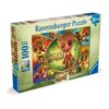 Ravensburger - Puzzle Marvel Groot 100 piese XXL - RVSPC04128