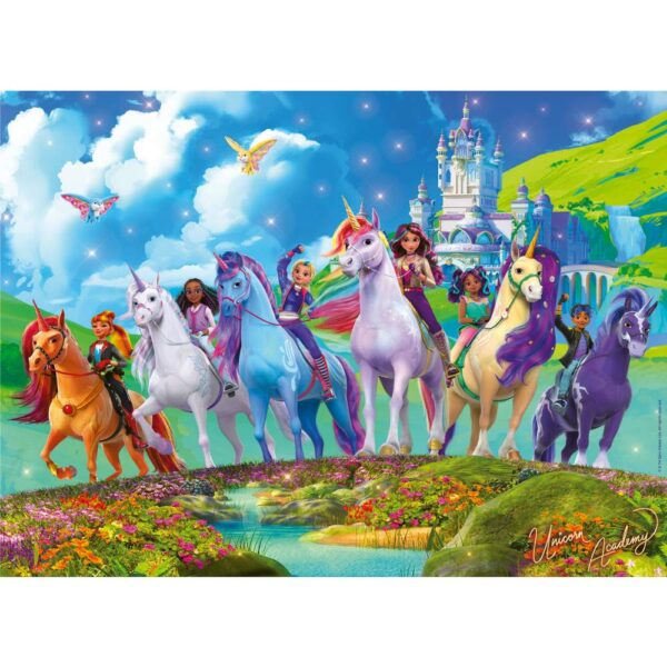Ravensburger - Puzzle Academia Unicornilor 200 piese XXL - RVSPC04165