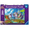 Ravensburger - Puzzle Academia Unicornilor 200 piese XXL - RVSPC04165