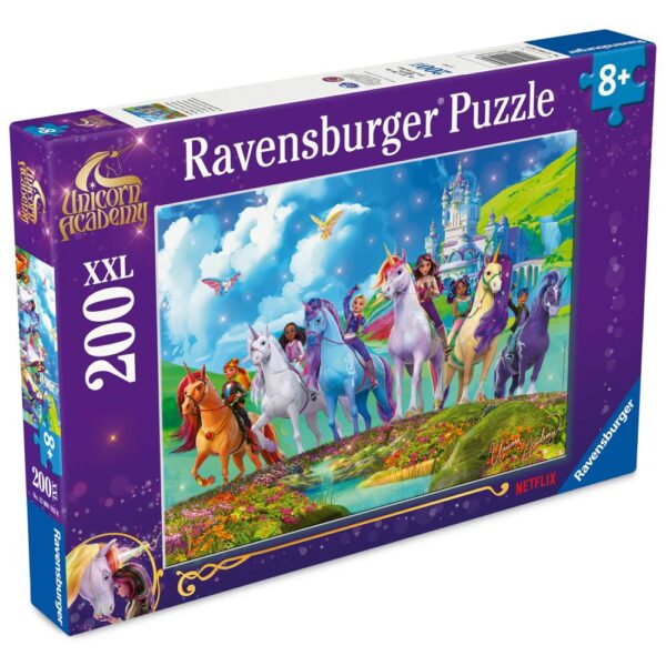 Ravensburger - Puzzle Academia Unicornilor 200 piese XXL - RVSPC04165