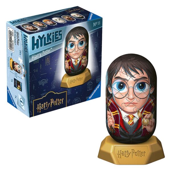 Ravensburger - Puzzle 3D Hylkies Harry Potter mini figurina de colectie Harry Potter 54 piese - RVS3D08000