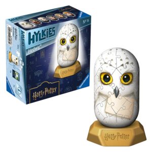 Ravensburger - Puzzle 3D Hylkies Harry Potter mini figurina de colectie Hedwig 54 piese - RVS3D08003