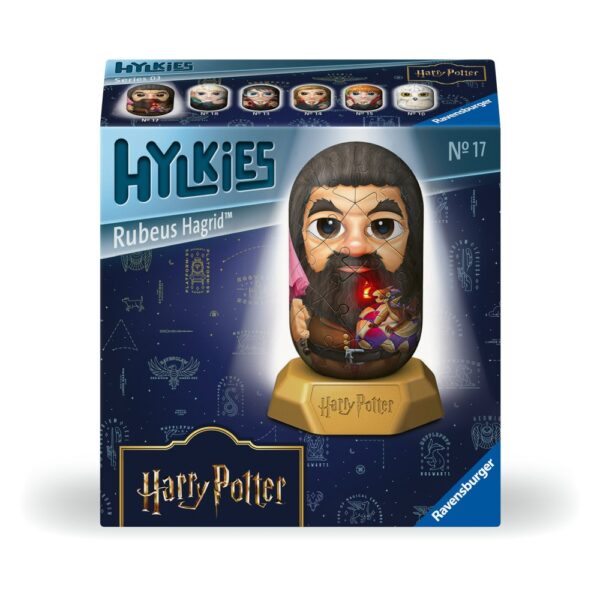 Ravensburger - Puzzle 3D Hylkies Harry Potter mini figurina de colectie Rubeus Hagrid 54 piese - RVS3D08004