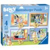 Ravensburger - Puzzle Bluey 4 buc in cutie 12 16 20 24 piese - RVSPC03111