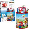 Ravensburger - Puzzle 3D suport pixuri Super Mario 54 piese - RVS3D11255