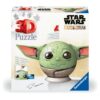 Ravensburger - Puzzle 3D Star Wars The Mandalorian figurina Grogu cu urechi 72 piese - RVS3D11556