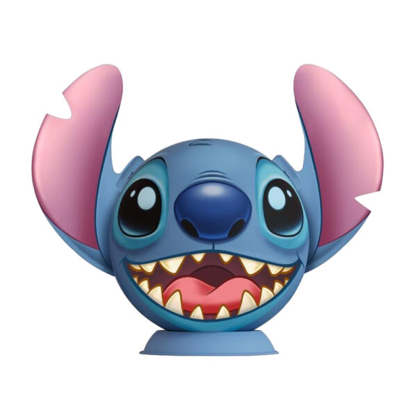 Ravensburger - Puzzle 3D Disney Stitch figurina Stitch cu urechi 72 piese - RVS3D11574