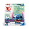 Ravensburger - Puzzle 3D Disney Stitch figurina Stitch cu urechi 72 piese - RVS3D11574