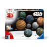 Ravensburger - Puzzle 3D planetele din galaxia Star Wars 531 piese - RVS3D11577