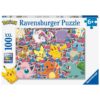 Ravensburger - Puzzle Pokemon gata de lupta 100 piese XXL - RVSPC13338