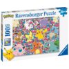 Ravensburger - Puzzle Pokemon gata de lupta 100 piese XXL - RVSPC13338