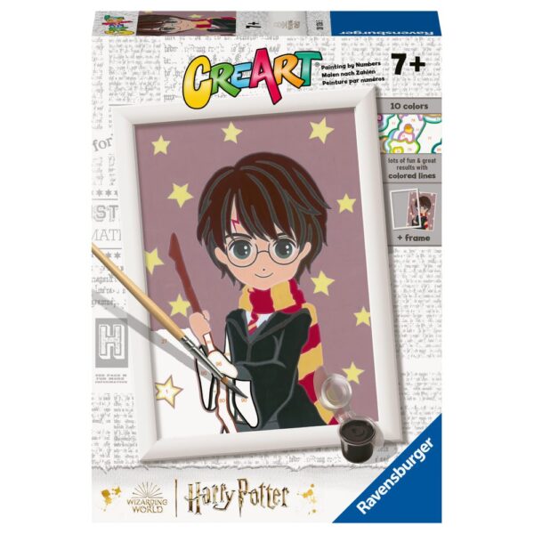 Ravensburger - CreArt pictura pe numere pentru copii Harry Potter - RVSPBN20136