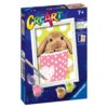 Ravensburger - CreArt pictura pe numere pentru copii iepuras in cana - RVSPBN20206