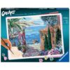 Ravensburger - CreArt pictura pe numere pentru adulti peisaj mediteranean - RVSPBN20218