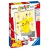 4005556202416_LEFT_3D Ravensburger - CreArt pictura pe numere pentru copii Pickachu - RVSPBN20241