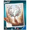 Ravensburger - CreArt pictura pe numere pentru adulti cerb magic - RVSPBN20273