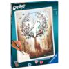 Ravensburger - CreArt pictura pe numere pentru adulti cerb magic - RVSPBN20273