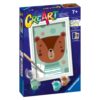 Ravensburger - CreArt pictura pe numere pentru copii ursulet dragut - RVSPBN23603