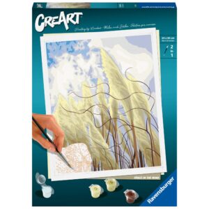 Ravensburger - CreArt pictura pe numere pentru adulti iarba in vant - RVSPBN23611