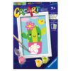 Ravensburger - CreArt pictura pe numere pentru copii cactus in ghiveci - RVSPBN23660