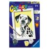 Ravensburger - CreArt pictura pe numere pentru copii caine dalmatian - RVSPBN23716
