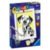 Ravensburger - CreArt pictura pe numere pentru copii caine dalmatian - RVSPBN23716