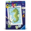 Ravensburger - CreArt pictura pe numere pentru copii calut de mare prietenos - RVSPBN23880