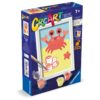 Ravensburger - CreArt pictura pe numere pentru copii crab prietenos - RVSPBN23881