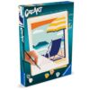 Ravensburger - CreArt pictura pe numere pentru adulti relaxare la plaja - RVSPBN23897