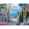 Ravensburger - CreArt pictura pe numere pentru adulti Tablou Canvas peisaj mediteranean - RVSPBN23913