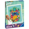 Ravensburger - CreArt pictura pe numere pentru adulti Disney Stitch floral - RVSPBN23933