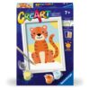 Ravensburger - CreArt pictura pe numere pentru copii tigru salbatic - RVSPBN23969
