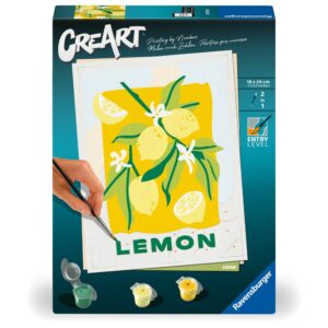 Ravensburger - CreArt pictura pe numere pentru adulti lamai - RVSPBN25515