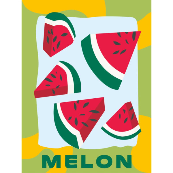 Ravensburger - CreArt pictura pe numere pentru adulti pepene - RVSPBN25516