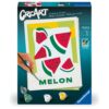 Ravensburger - CreArt pictura pe numere pentru adulti pepene - RVSPBN25516