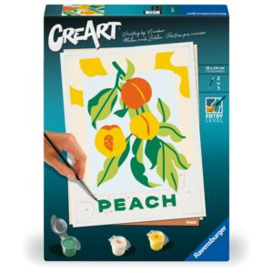 Ravensburger - CreArt pictura pe numere pentru adulti piersici - RVSPBN25517