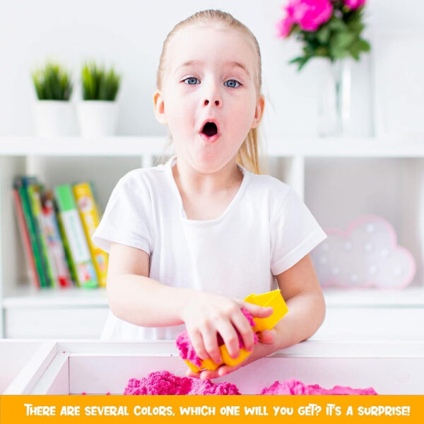 Craze - Nisip kinetic in punguta resigilabila 250 g culori asortate - CRZ41215