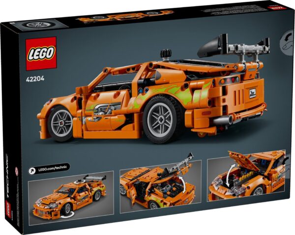 LEGO® Technic - Fast and Furious Toyota Supra MK4 42204, 810 piese