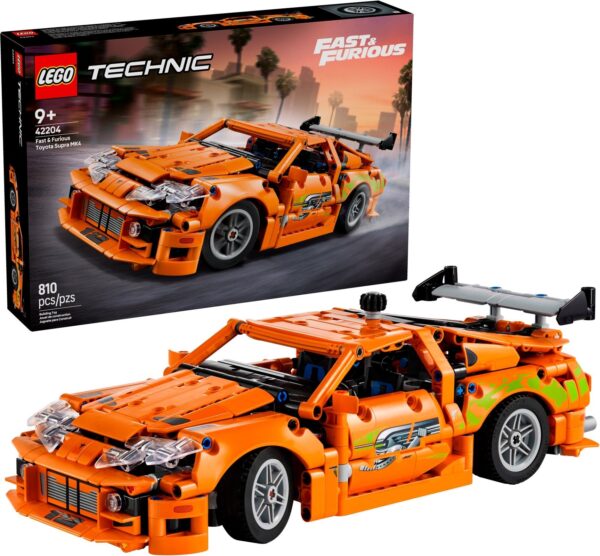 LEGO® Technic - Fast and Furious Toyota Supra MK4 42204, 810 piese