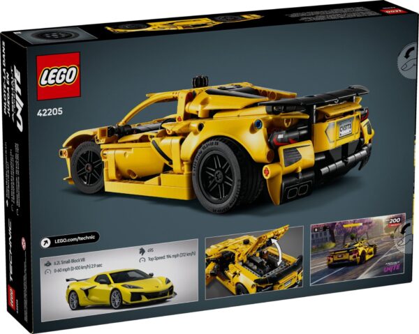 LEGO® Technic - Chevrolet Corvette Stingray 42205, 732 piese