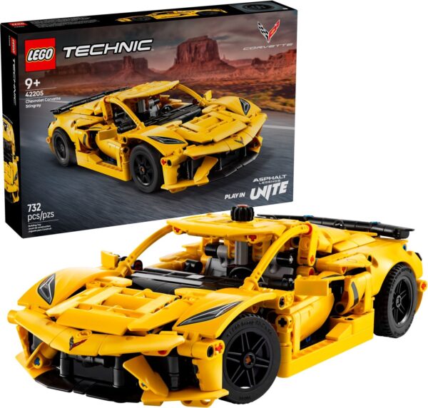 LEGO® Technic - Chevrolet Corvette Stingray 42205, 732 piese