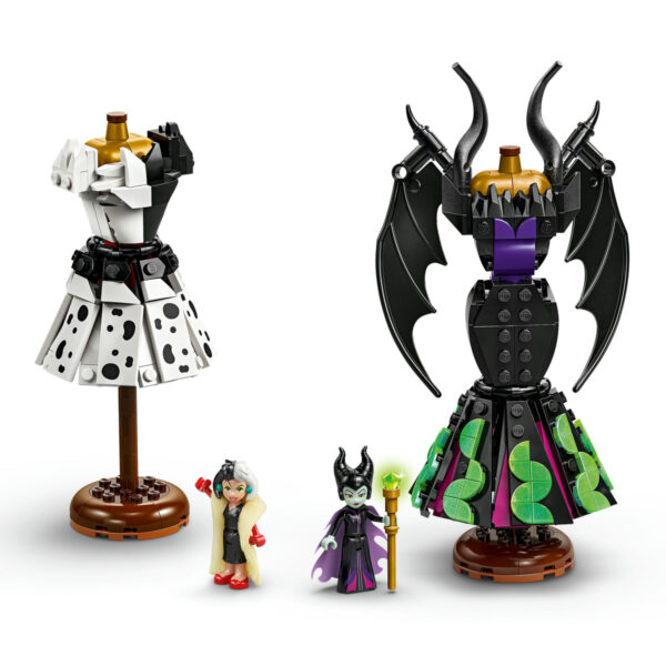 LEGO Disney - Rochiile lui Maleficent si Cruella De Vil 43262, 524 piese