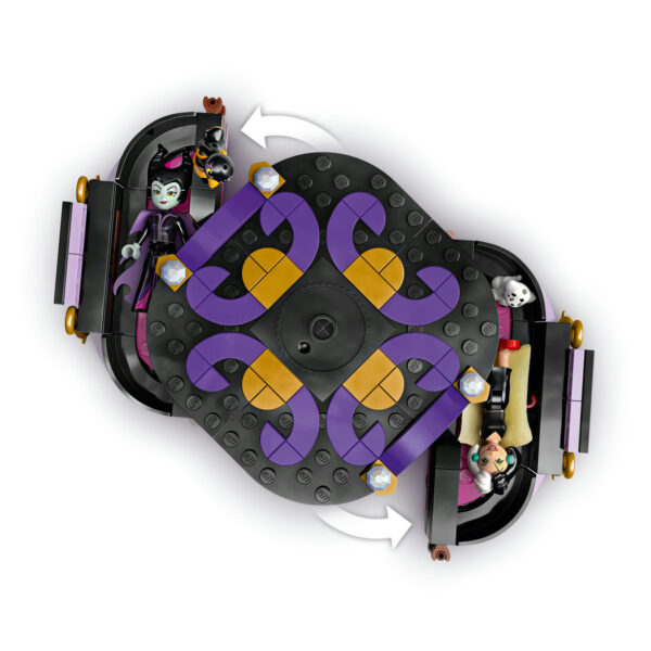 LEGO Disney - Rochiile lui Maleficent si Cruella De Vil 43262, 524 piese