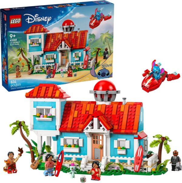 Lego Disney 43268 - Casa de pe plaja a lui Lilo si Stitch