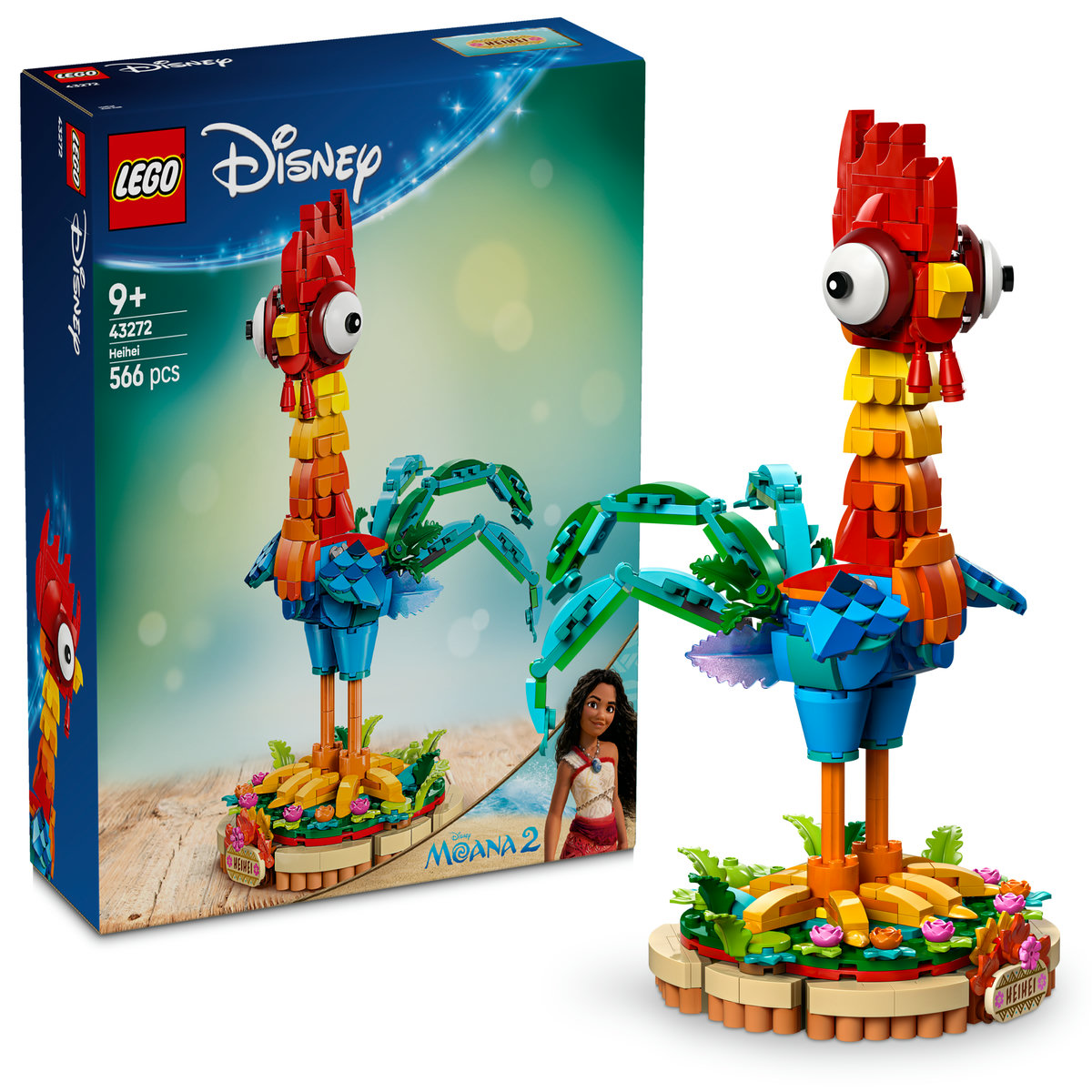 LEGO Disney - Heihei 43272, 566 piese | Bord31.ro