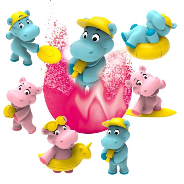 Craze - Bila de baie Inkee cu surpriza hipopotam la plaja - CRZ43417